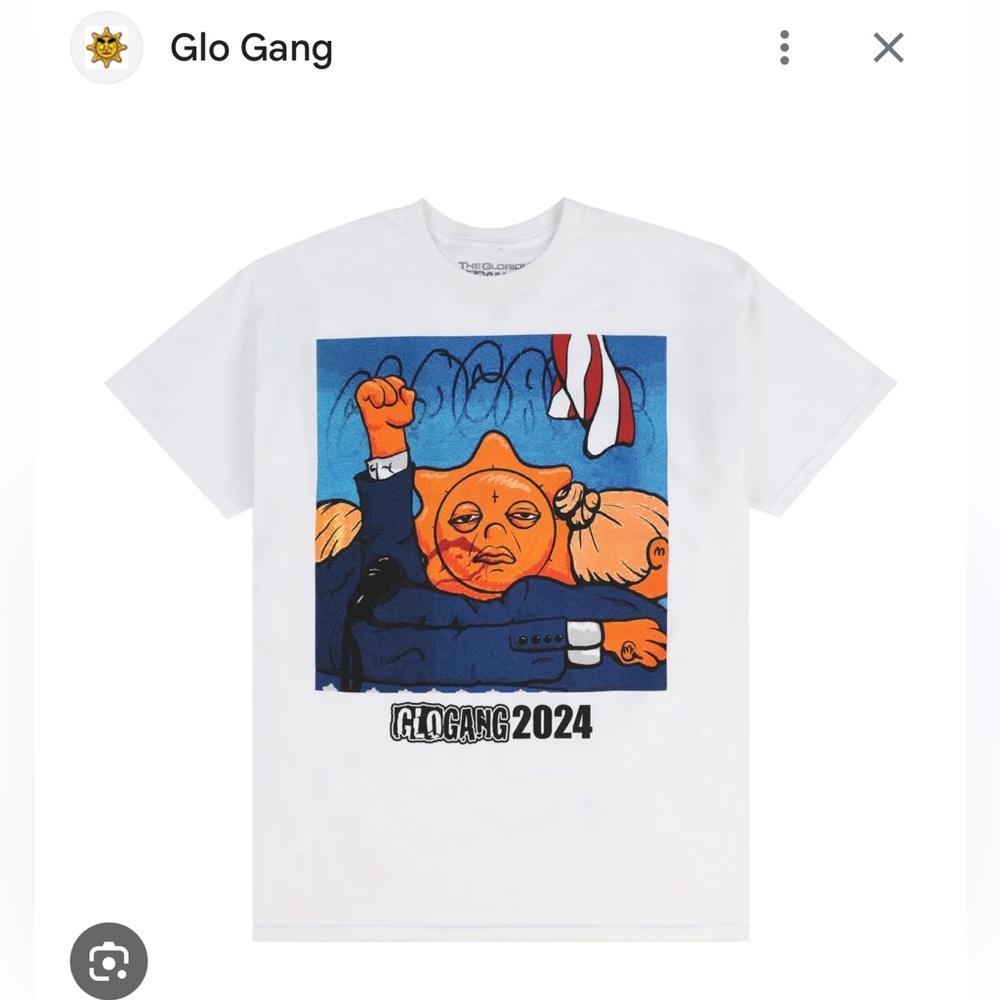 Glo Gang Glomerica For President Tee White